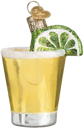 Old World Christmas Tequila Shot Glass Tree Ornament