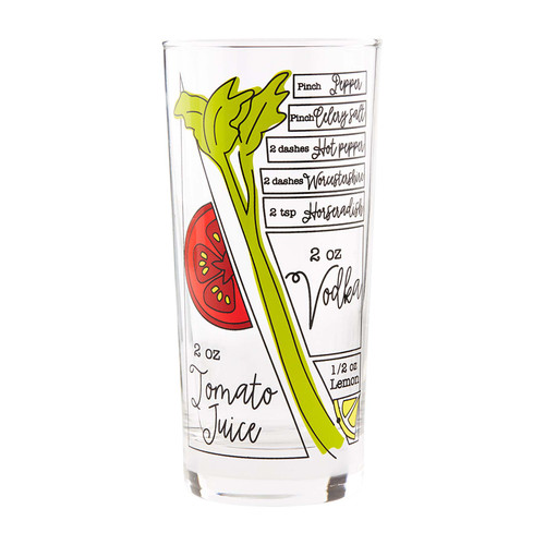 Mud Pie Bloody Mary Recipe Highball Glass