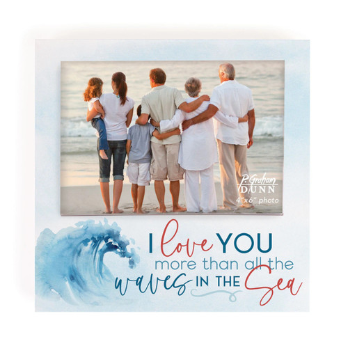 I Love You More Than All The Waves In The Sea Photo Frame