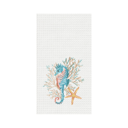 Seahorse Coral Reef Kitchen Towel