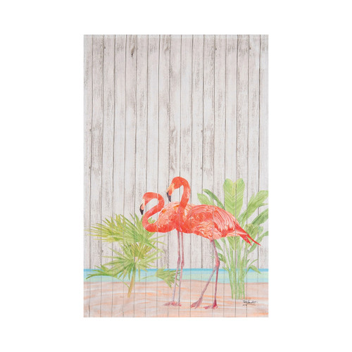 Paradise Flamingo Flour Sack Kitchen Towel