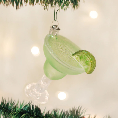 Old World Christmas Margarita Glass Tree Ornament