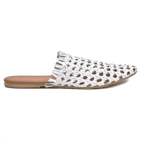 Safari Flat Weaved Leather Shoes
