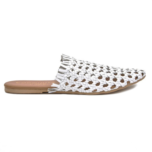 Safari Flat Weaved Leather Shoes