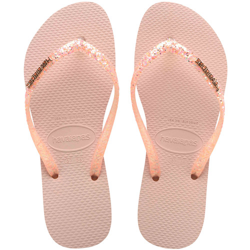 Havaianas Slim Glitter Flourish Flip Flops