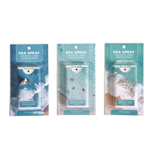 Two's Company Beach Life Aloe Coconut Scented Travel Size Hand Sanitizer