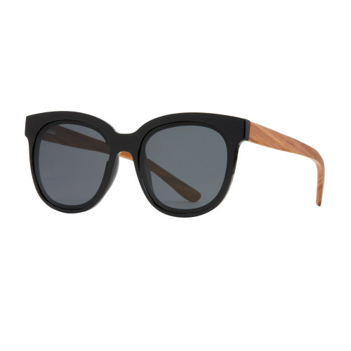 Blue Planet Emry Polarized Walnut Wood Sunglasses Blue Planet Emry Polarized Walnut Wood Sunglasses