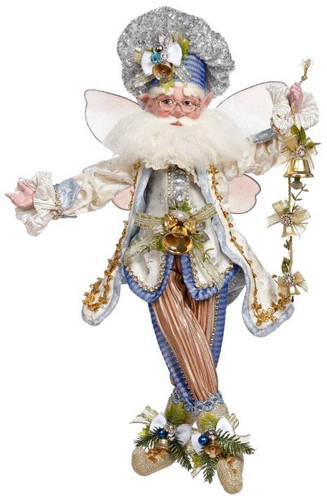 Mark Roberts Silver Bells Christmas Fairy Figurine Ornament