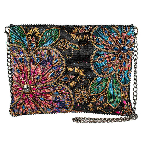 Mary Frances Wanderlust Tropical Flowers Crossbody Purse Mary Frances Wanderlust Tropical Flowers Crossbody Purse