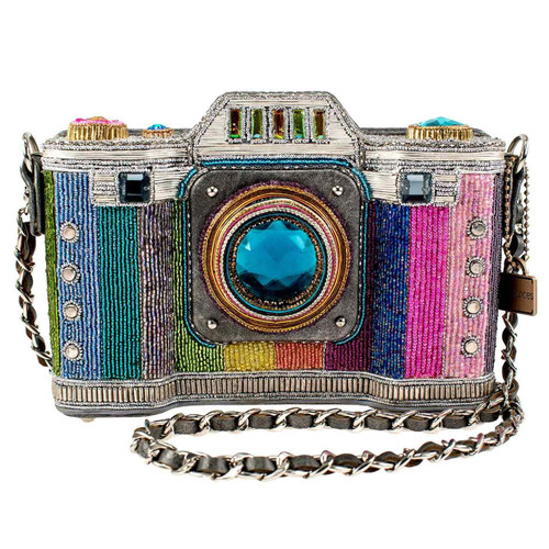 Mary Frances Life In Color Camera Purse Crossbody Handbag Mary Frances Life In Color Camera Purse Crossbody Handbag