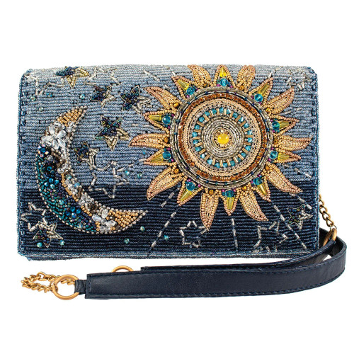 Mary Frances Solar System Crossbody Clutch Bag
