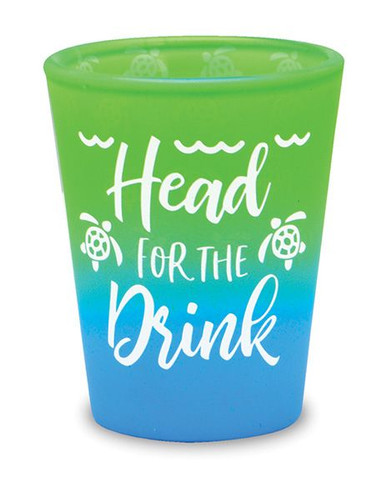 Cape Shore Turtle Head For The Drink Velvety Smooth Shot Glass  