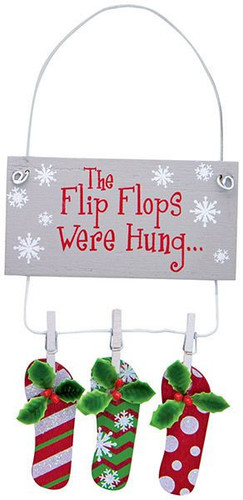 Cape Shore The Flip Flops Were Hung Christmas Tree Ornament