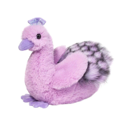 Douglas Stuffed Penelope Purple Peacock Bird