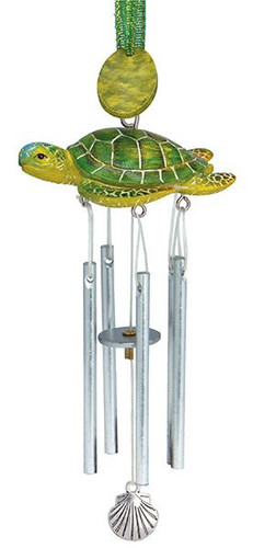 Cape Shore Sea Turtle Miniature Wind Chime Ornament