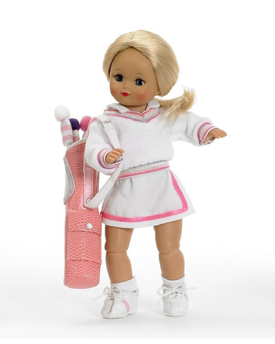 Madame Alexander 8" Maggie Loves Golf Girl Pink Golfer Doll Madame Alexander 8" Maggie Loves Golf Girl Pink Golfer Doll