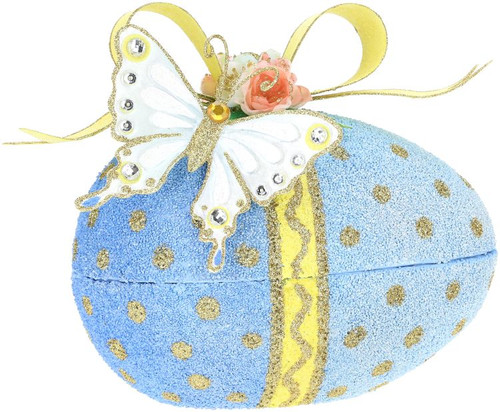 Mark Roberts Butterfly Blue Easter Egg Box