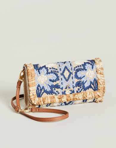 Spartina 449 Peeples Song Park Palms Lara Trio Crossbody Clutch Purse