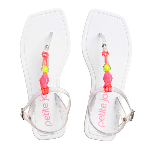 Girl's Petite Jolie Lucky Nassau Sandal