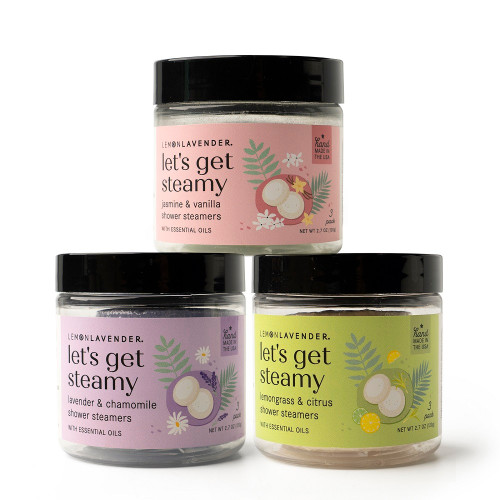 Lemon Lavender Let's Get Steamy Shower Steamer Bomb