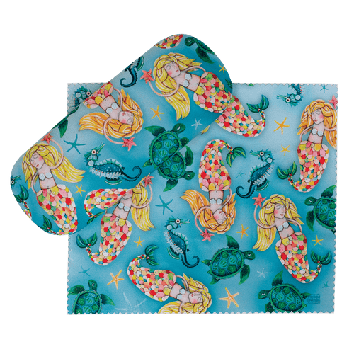 Allen Designs Under The Sea Mermaid Eyeglasses Case Set