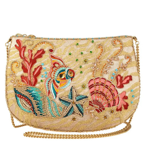Mary Frances Down Under The Sea Crossbody Clutch Purse Mary Frances Down Under The Sea Crossbody Clutch Purse