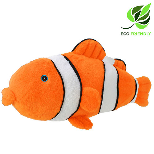 Nature Planet Stuffed Eco-Friendly Clownfish Fish