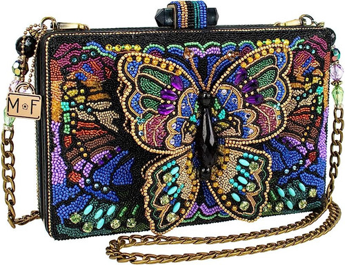 Mary Frances Kaleidoscope Butterfly Crossbody Clutch Purse Mary Frances Kaleidoscope Butterfly Crossbody Clutch Purse