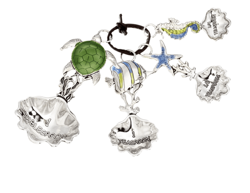 Ganz Sea Beneath The Sea  Sealife Kitchen Measuring Spoons Set