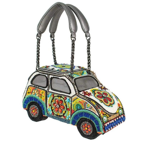 Mary Frances Drive Me Crazy Car Purse Hand Bag