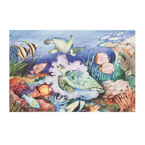 Under The Sea LED Sealife Canvas Wall Art  