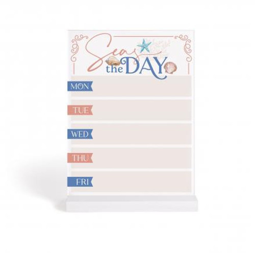 Seas The Day Of The Week Schedule Marker Board Tabletop Sign Seas The Day Of The Week Schedule Marker Board Tabletop Sign