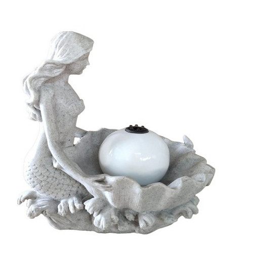Fancy That LED Light Up Mermaid Water Fountain Fancy That LED Light Up Mermaid Water Fountain