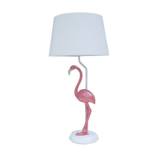 Fancy That Pink Flamingo White Table Lamp Fancy That Pink Flamingo White Table Lamp