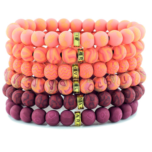 Jilzarah Revenie Passion Collection Bead Stack Bracelet