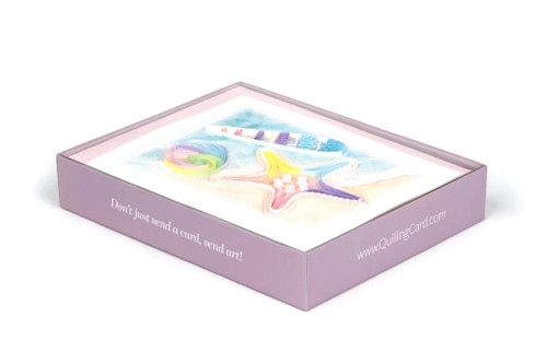 Quilled Seashells Note Card Box Set