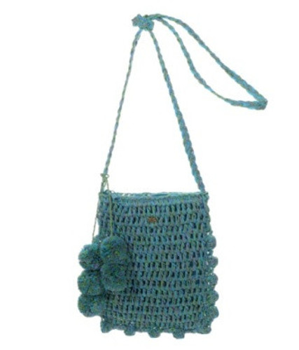Cappelli Dutton Weaved Pouch Crossbody Tassel Purse