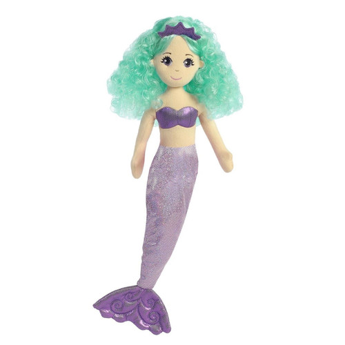 Aurora Sea Sparkles Cloth Plush Princess Mermaid Doll