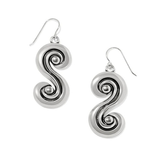 Brighton Contempo Moda Silver Dangle Earrings