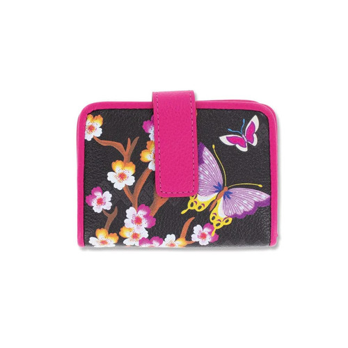 Brighton Kyoto In Bloom Small Leather Wallet
