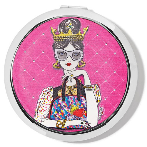 Brighton Majesty Queen Travel Mirror