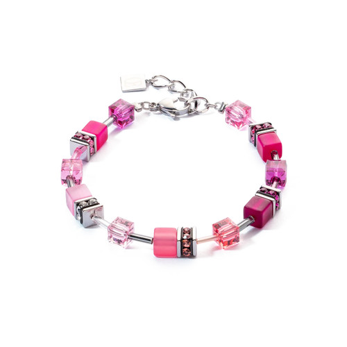 Coeur De Lion Iconic Viva Magenta Pink GeoCUBEĀ® Crystal Bracelet Coeur De Lion Iconic Viva Magenta Pink GeoCUBEĀ® Crystal Bracelet