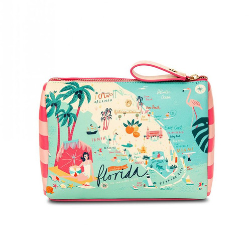 Spartina 449 Florida Carry All Cosmetic Case