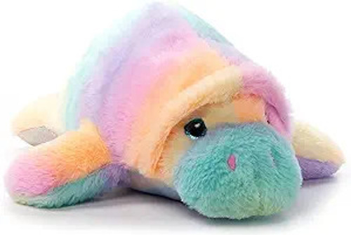 The Petting Zoo Ombrez Pastel Rainbow Stuffed Manatee Plush The Petting Zoo Ombrez Pastel Rainbow Stuffed Manatee Plush