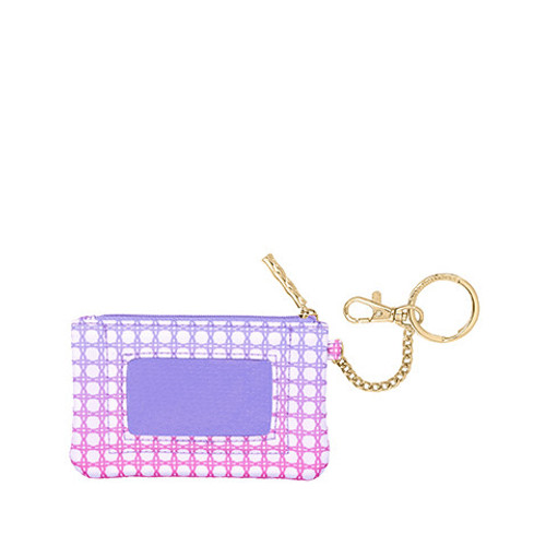 Lilly Pulitzer ID Case With Chain Key Ring