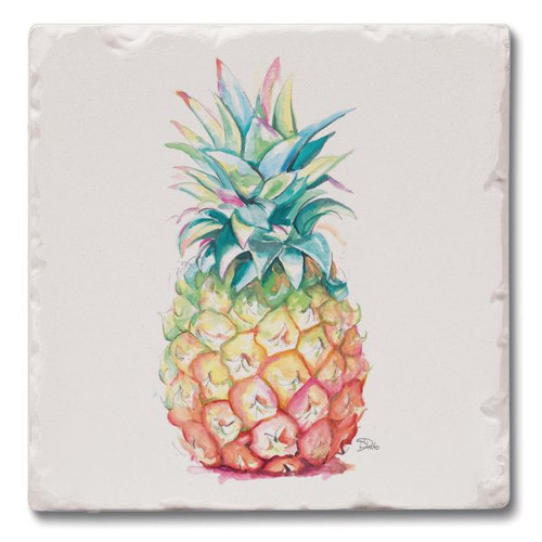 Thirtystone Hawaiian Pineapple 4 Pack Coaster Set Thirtystone Hawaiian Pineapple 4 Pack Coaster Set