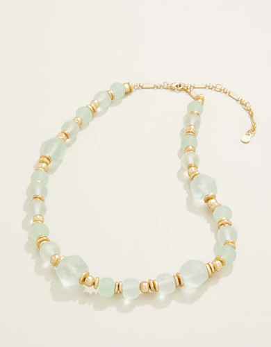 Spartina 449 Poolside Sea Foam Glass Beads Necklace