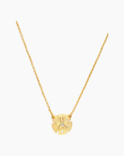 Spartina 449 Sea La Vie Gold Wonders Sand Dollar Necklace