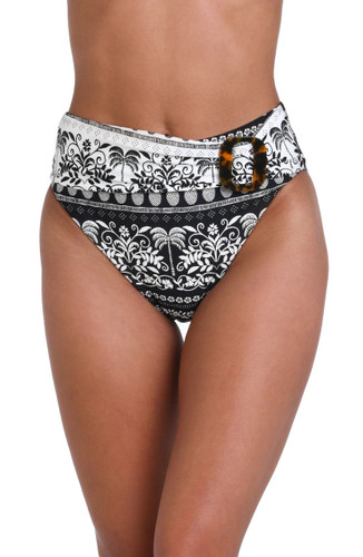Sunshine 79 Ivory Coast High-Waist Cut Bikini Bottom