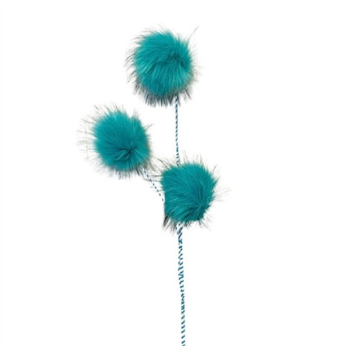 David Christophers Fuzzy Pom Pom Balls Tree Spray David Christophers Fuzzy Pom Pom Balls Tree Spray
